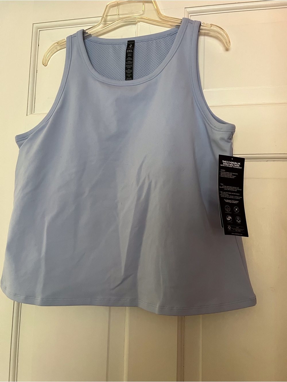 Skechers Light Blue Performance Tank Top, 2XL